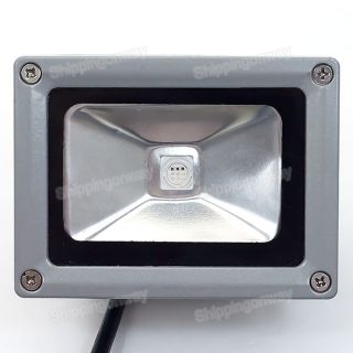 Popular Good 10W LED RGB Garden FloodLights Lamp IR Remote Controller