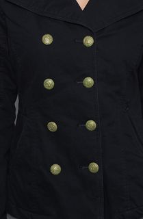 Spiewak The Roosevelt Pea Coat in Navy