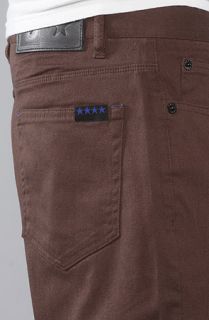 Fourstar Clothing The Malto Straight Slim Fit Jeans in Coffee