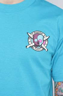 Fourstar Clothing The FSTC Tee in Turquoise