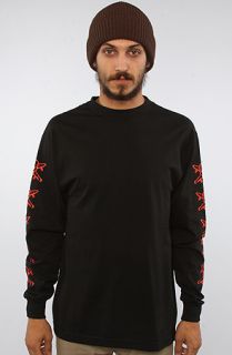 Fourstar Clothing The Pirate Chain LS Tee in Black