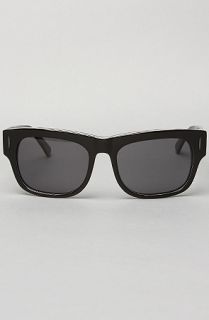 Raen The Lenox Sunglasses in Black White Polarized