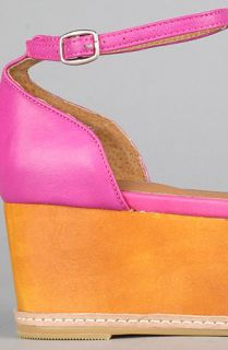 Jeffrey Campbell The Sue Bee Shoe in Neon Fuchsia