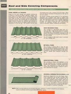 Ceco Steel Mitchell Roofing Siding Asbestos Panels Roof