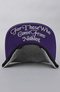 DGK The From Nothing Snapback Cap in Ash Heather Purple  Karmaloop