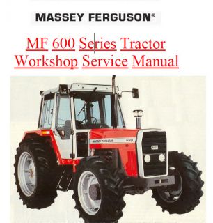 Massey Ferguson MF 600 675 690 698 Shop Service Manual MF675 MF690