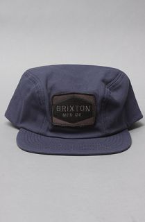 Brixton The Mill Hat in Navy Concrete Culture