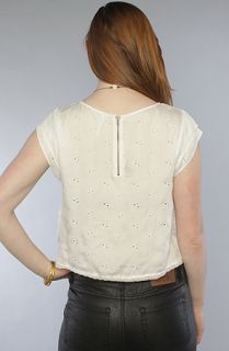 Free People The Eyelet Paper Hearts Crop Top