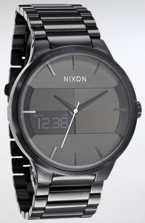 Nixon The Spencer Watch in All Black Concrete