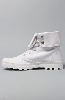 Palladium The Baggy Boot in White Navy
