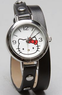 Accessories Boutique The Hello Kitty Studded Wrap Watch in Black