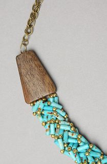 Obey The Gypsy Queen Necklace in Turquoise