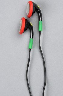 Skullcandy The Fix Bud Earbuds with Mic in Rasta
