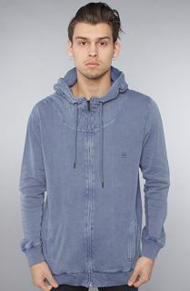 Insight The Malicious Zip Up Hoody in Blue Murder