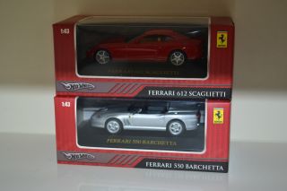 Hotwheels 1 43 Ferrari 550 Barchetta 612 Scaglietti