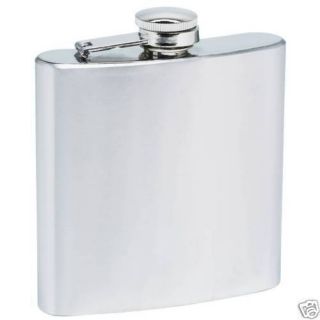 Wholesale Lot of 50 Stainless Steel 6 oz Flasks New