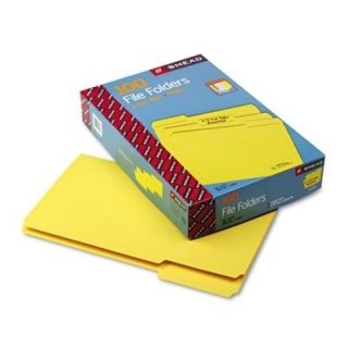 Smead File Folders Legal SMD17943 Yellow