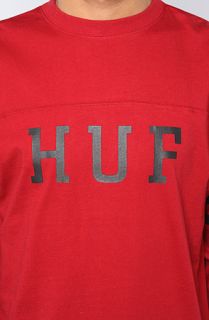 HUF The National Football Shirt in Brick