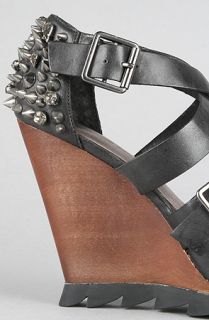 Zigi Shoes The Rihanna Wedge in Black