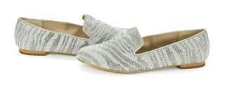  Madden Conncord Studded Loafers Flats Pewter Multi Shoes 7 New