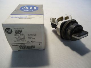 New in Box Allen Bradley 800H JR2A Series F Selector Switch