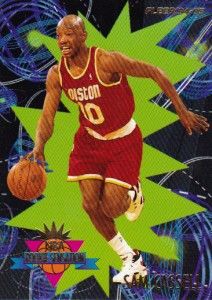 1994 95 Fleer Rookie Sensations #4 Sam Cassell Houston Rockets