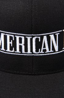 SSUR The American Me Snapback in Black