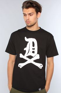 Dissizit The DxBones Tee in Black Concrete