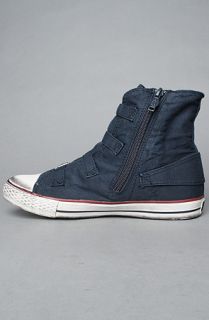 Ash Shoes The Virgin Sneaker in Navy Washed Canvas