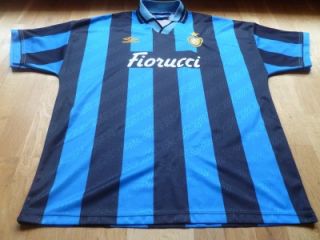  Vintage Inter Milan Football Shirt Fiorucci 1994 1995 Shirt XL