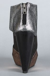 Messeca The Coraline Shoe in Silver Pewter and Rose Gold  Karmaloop