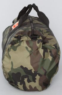 Obey The Commuter Duffle in Camo Black