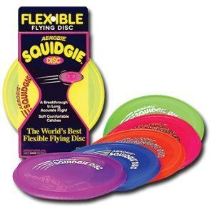 aerobie squidgie flying disc frisbee new