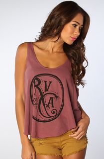 RVCA The Fruit Fashion Tank in Brownstone