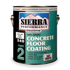  Oleum Sierra S40 Part 2 Light Gray Concrete Floor Epoxy Coating