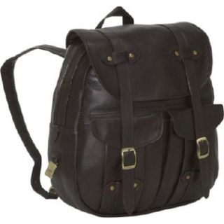 Accessories Clava Leather Rucksack Backpack Vachetta Cafe 