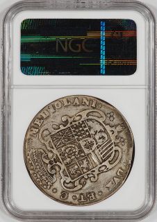 1657 italy milan silver filippo ngc f12