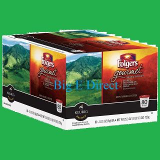 Folgers Gourmet Selections Single Serve Coffee Lively Colombian 80 K