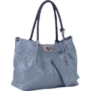 Handbags Mad Style Large Dual Bag Tote Aqua 