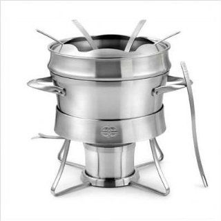 Calphalon Contemporary Stainless Fondue Set 5 C New in Box