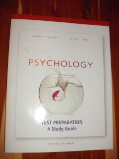 Fonseca Psychology College Textbook and Test Preparation Study Guide