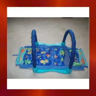 Fisher Price Ocean Wonders Kick and Crawl Aquarium Gym with Attached