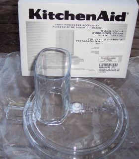KITCHENAID FOOD PROCESSOR WORK BOWL COVER 9 AND 12 CUP KFP7WC