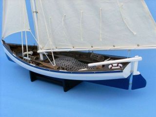 771 model fishing boat yacht 28inblue5