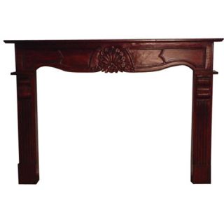   LOT OF HAND CARVED MAHOGANY FIREPLACE MANTELS VARIOUS STYLES AND SZS