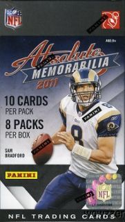  Absolute Memorabilia Football Factory Sealed Box Look for AUTOGRAPH