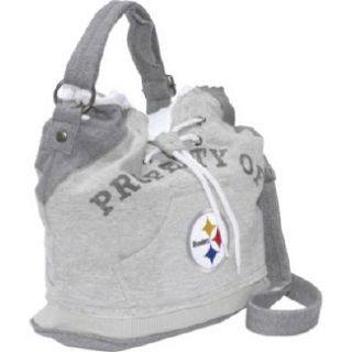 Handbags Littlearth NFL Hoodie Duffel Grey/Pittsbu Pittsburgh Steelers