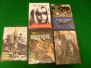 DVD Lot of Scarey Movies Zombie Dracula Zig Zag More