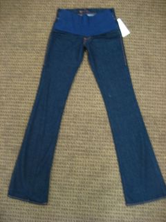  Maternity Jeans Kurt Stretch Flare Noise Size 24 XS Small