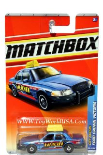 2011 Matchbox 68 City Action Ford Crown Victoria Taxi